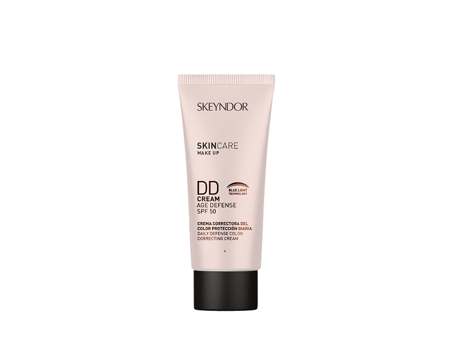 Base de maquillaje DD Cream que iguala el tono y suaviza la piel. Es ideal tras tratamientos láser y peelings. Con Ácido Hialurónico, que forma una barrera protectora contra la contaminación global.